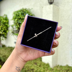 Thakur Ji Bansuri Pure 92.5 Sterling Silver Bracelet | Handcrafted