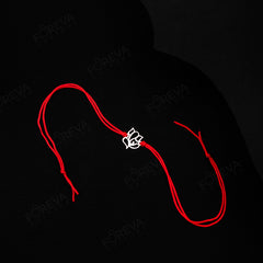 Handmade Pure 925 Silver Rakhi Gift Hamper | Handmade Rakhi with Roli Chawal, Chocolate & Scented Candle