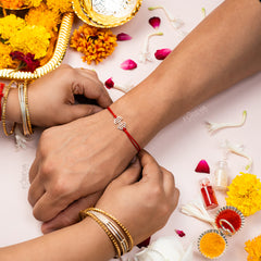Gym Paglu Pure Silver Rakhi (चाँदी) | Fitness Freak Bhai