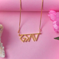 22k Gold Plated God Is Greater Than Ups and Downs G>^v