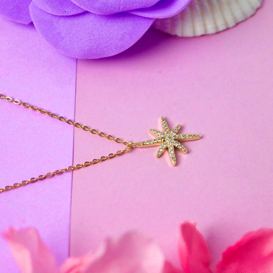 Iridescent & Glitter Star Pendant – Esoteric London