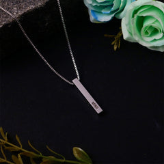 3D Bar Necklace