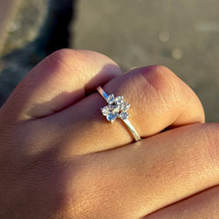 Furr Ever Ring Pure 925 Silver (चांदी)