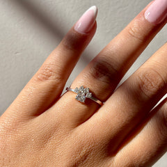 Furr Ever Ring Pure 925 Silver (चांदी)
