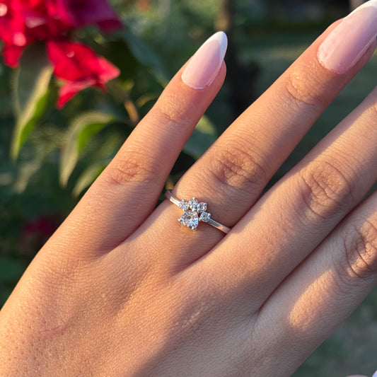 Furr Ever Ring Pure 925 Silver (चांदी)