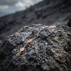 Niyara 7 Chakra Bracelet | Aesthetic, Adjustable & Meaningful